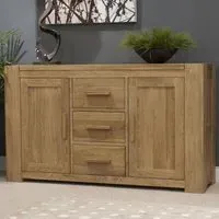Trend Oak Large Sideboard - Lacquered