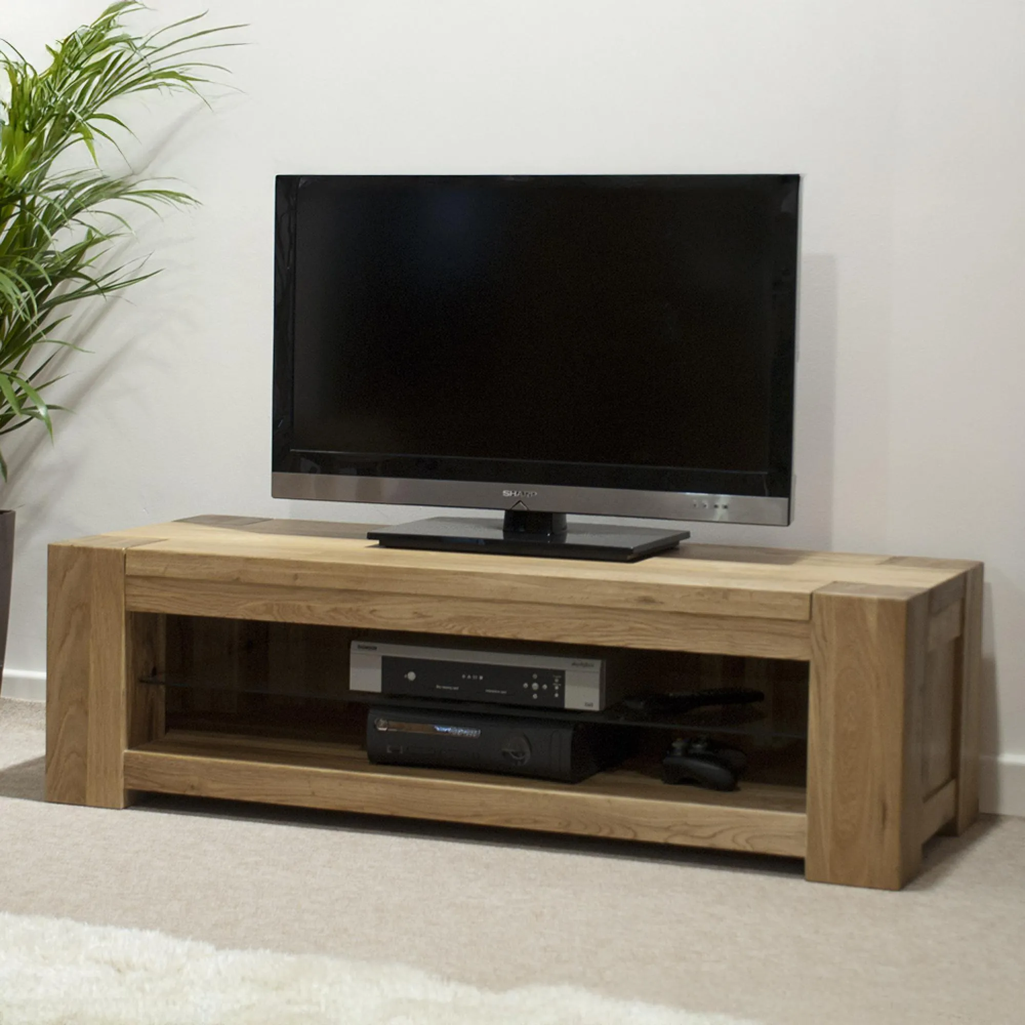Trend Oak Standard TV Unit - Oak