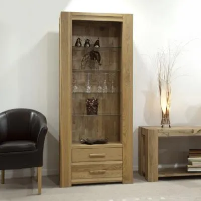 Trend Oak Tall Bookcase - Lacquered image