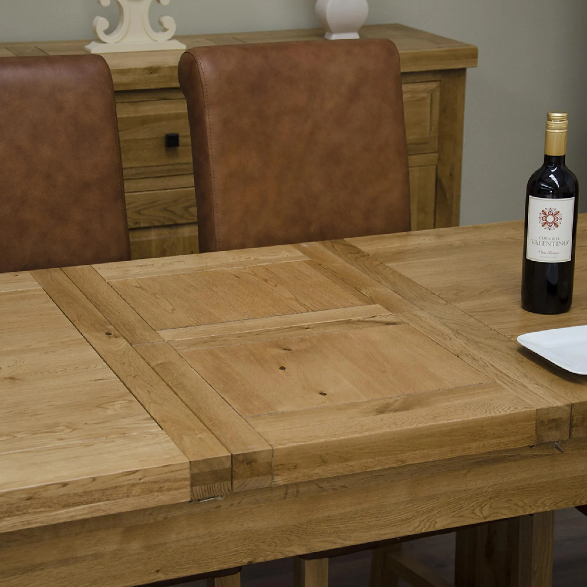 Winchcombe 4-Seater Butterfly Extendable Dining Table - Oak