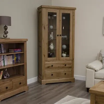 Winchcombe Display Cabinet - Oak image