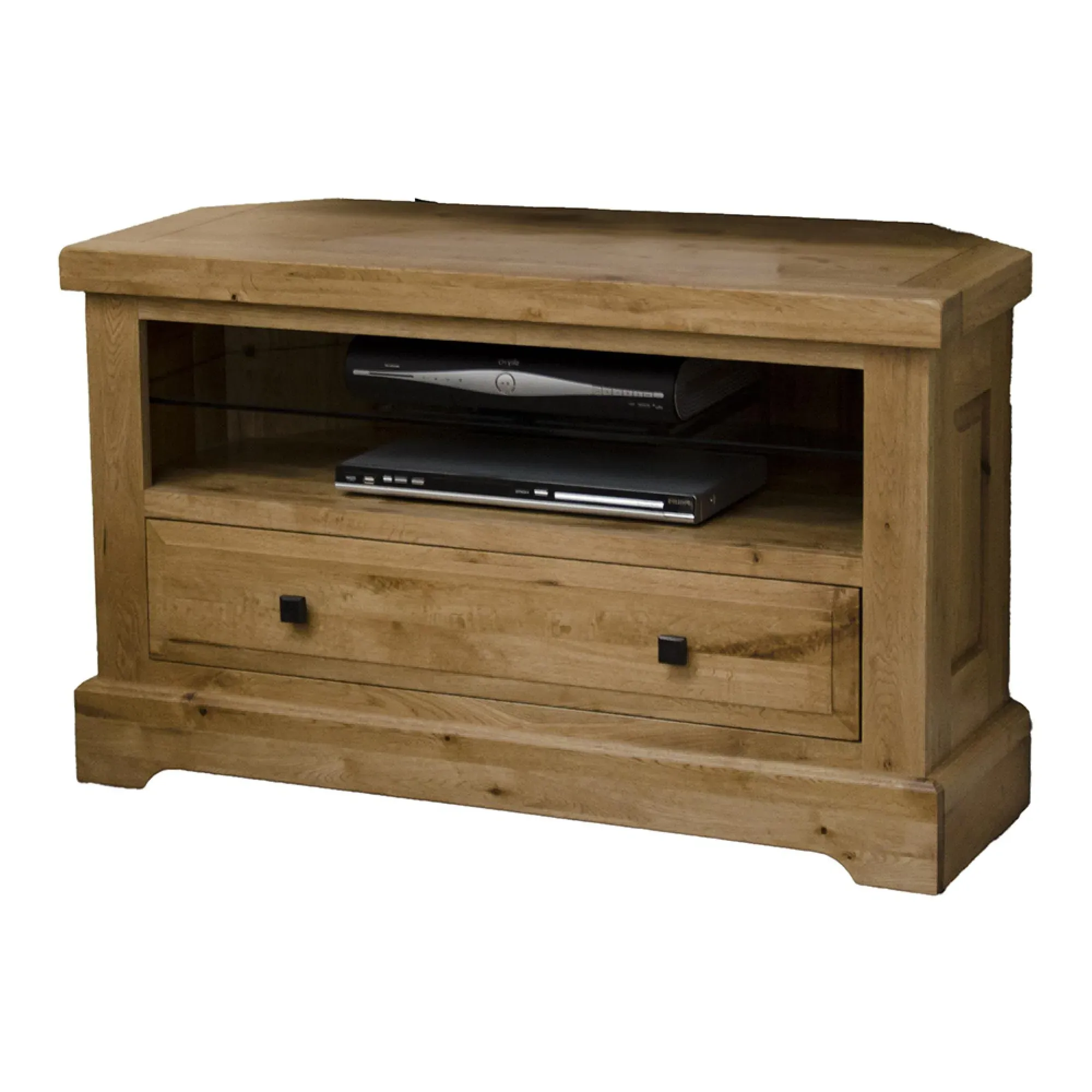 Winchcombe Oak Corner TV Unit - Oak