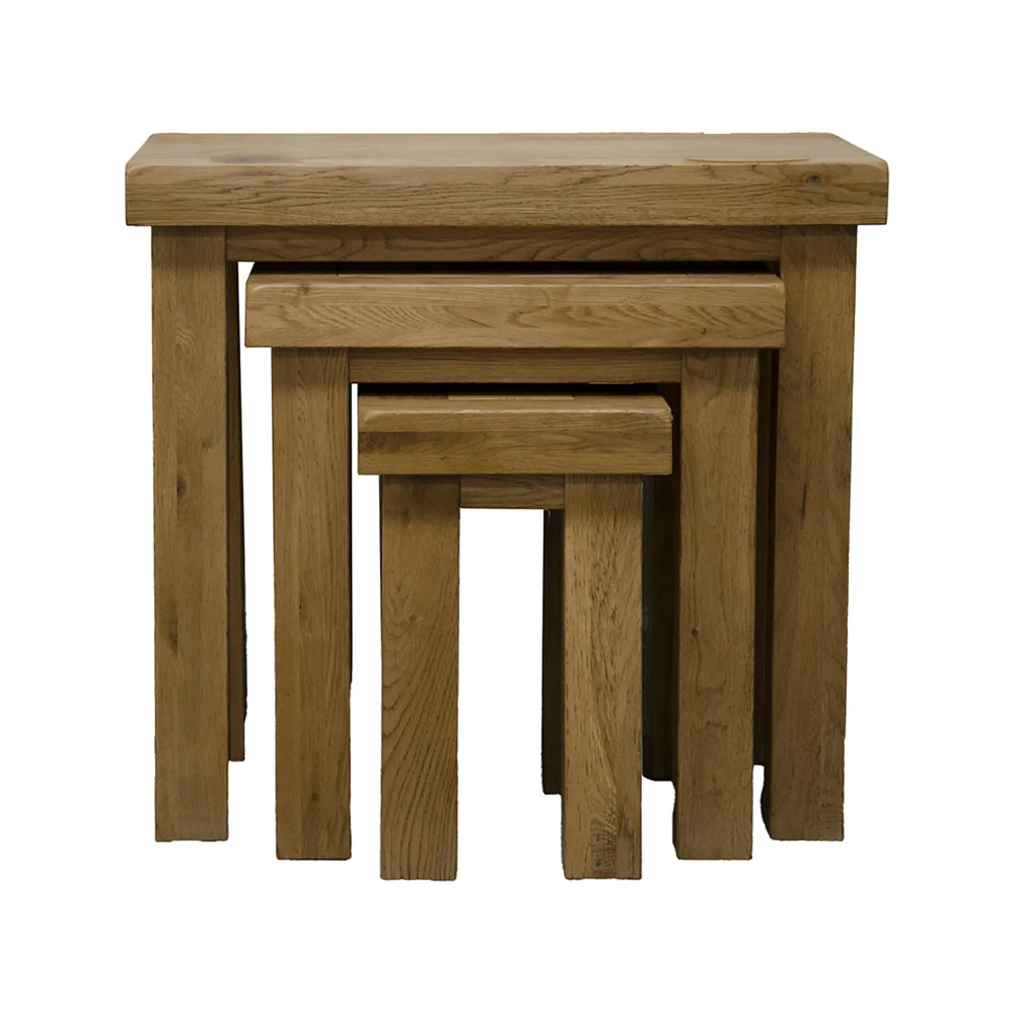 Winchcombe Oak Nest of Tables - Oak