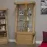 Ziggy Display Cabinet - Oak