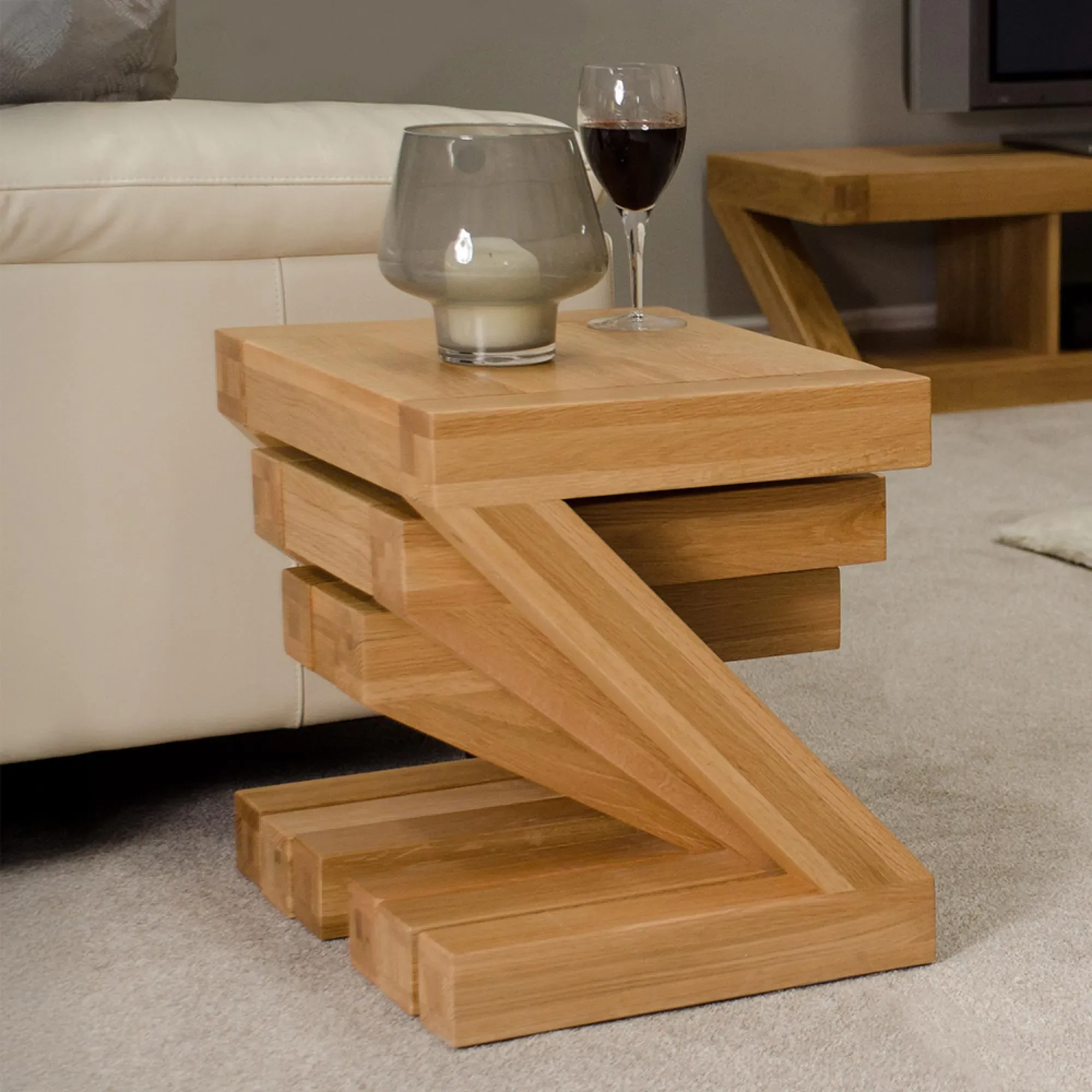 Ziggy Nest of Tables - Oak