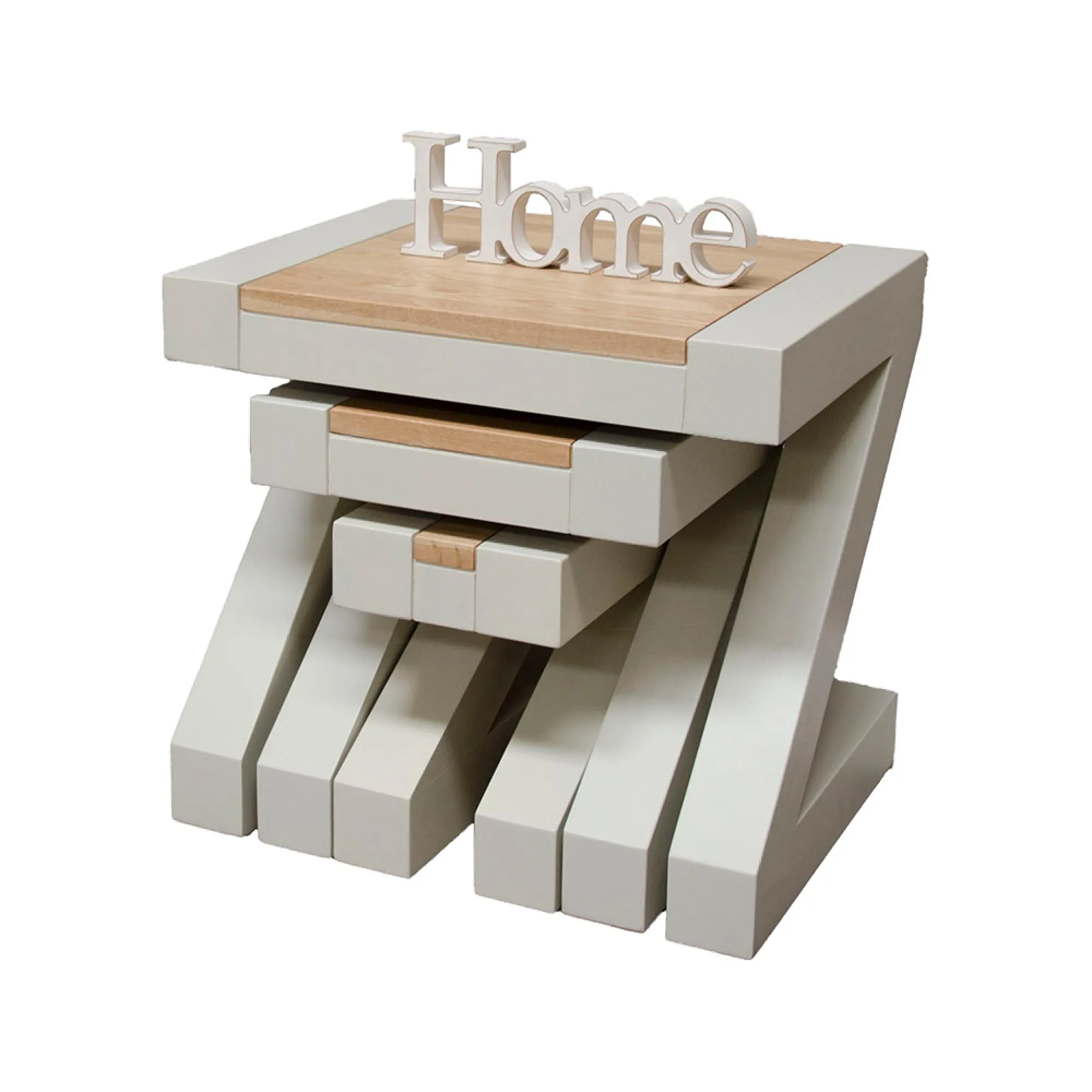 Ziggy Nest of Tables - Painted