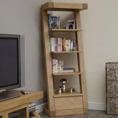Ziggy Oak Bookcase - Lacquered image