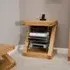 Ziggy Oak Hifi Unit - Lacquered