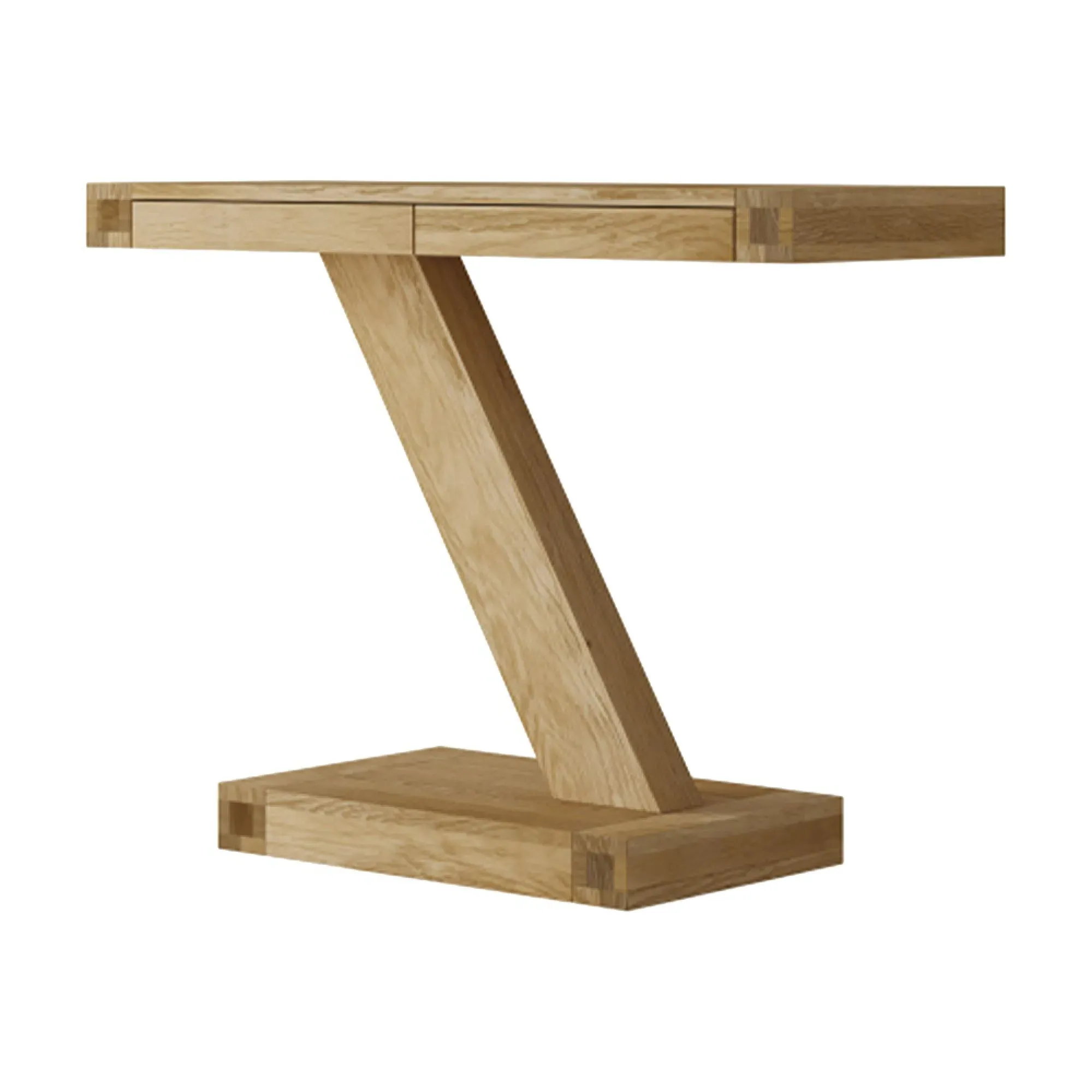 Ziggy Oak Large Console Table - Lacquered