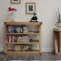 Ziggy Small Bookcase - Oak