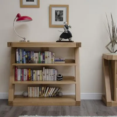 Ziggy Small Bookcase - Oak image