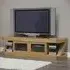 Ziggy TV Unit with Glass - Oak