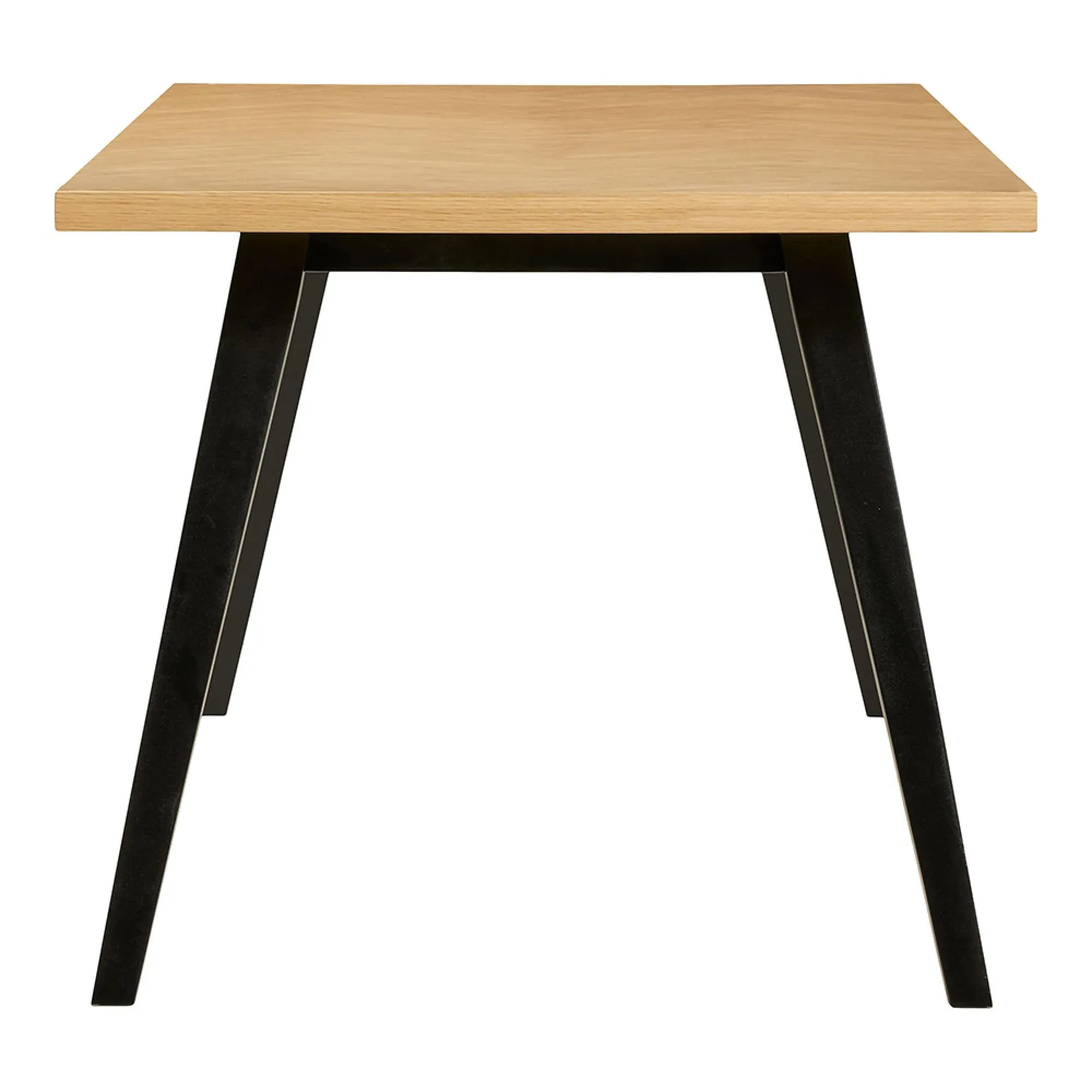 Amora 8 Seater Dining Table with Herringbone Pattern - Oak