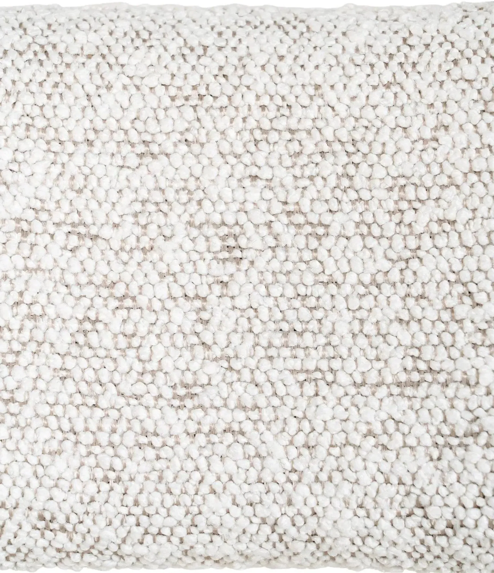 Badalona Boucle Fabric Dining Chair - White