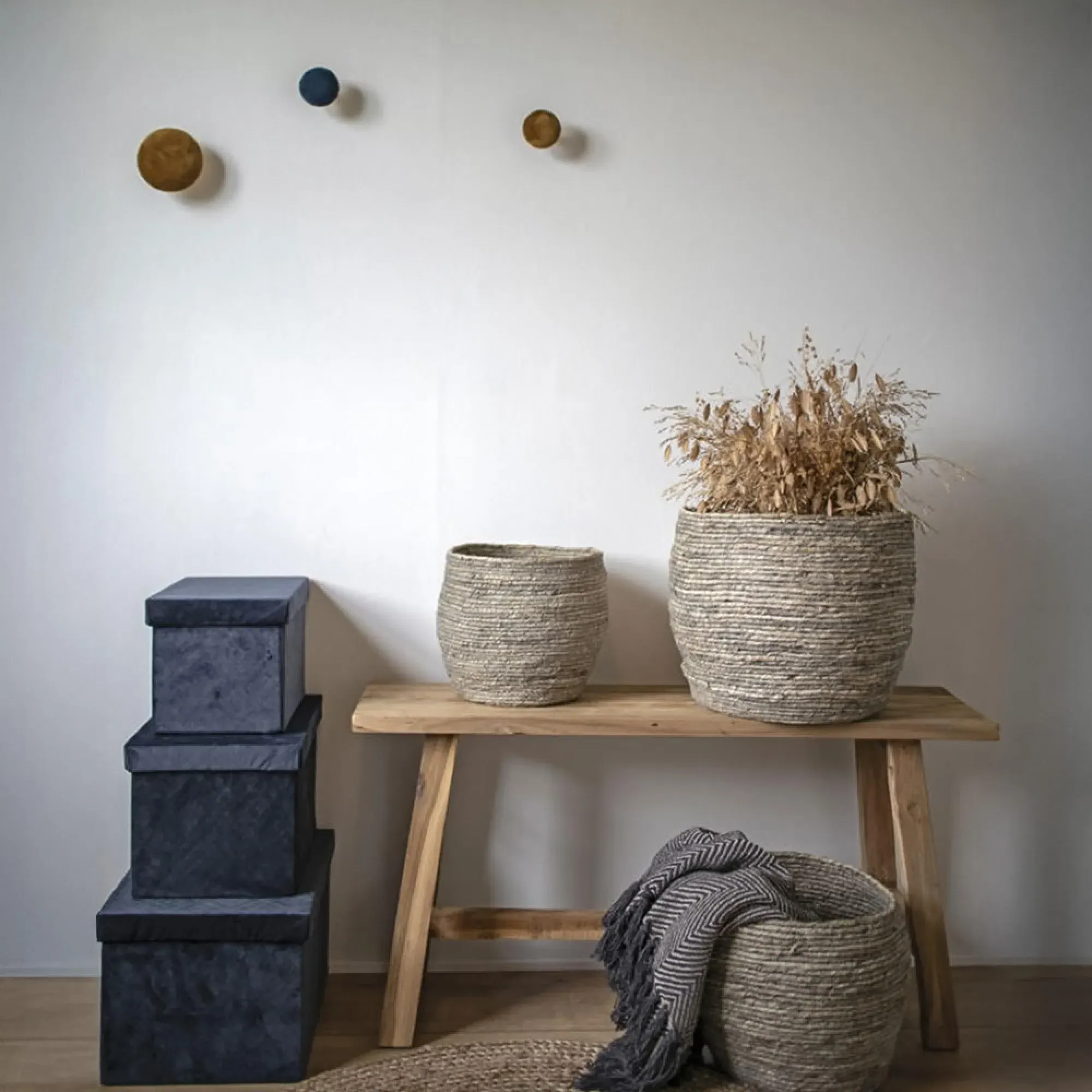 Barcelona Large Bench - Natural, Teak Wood