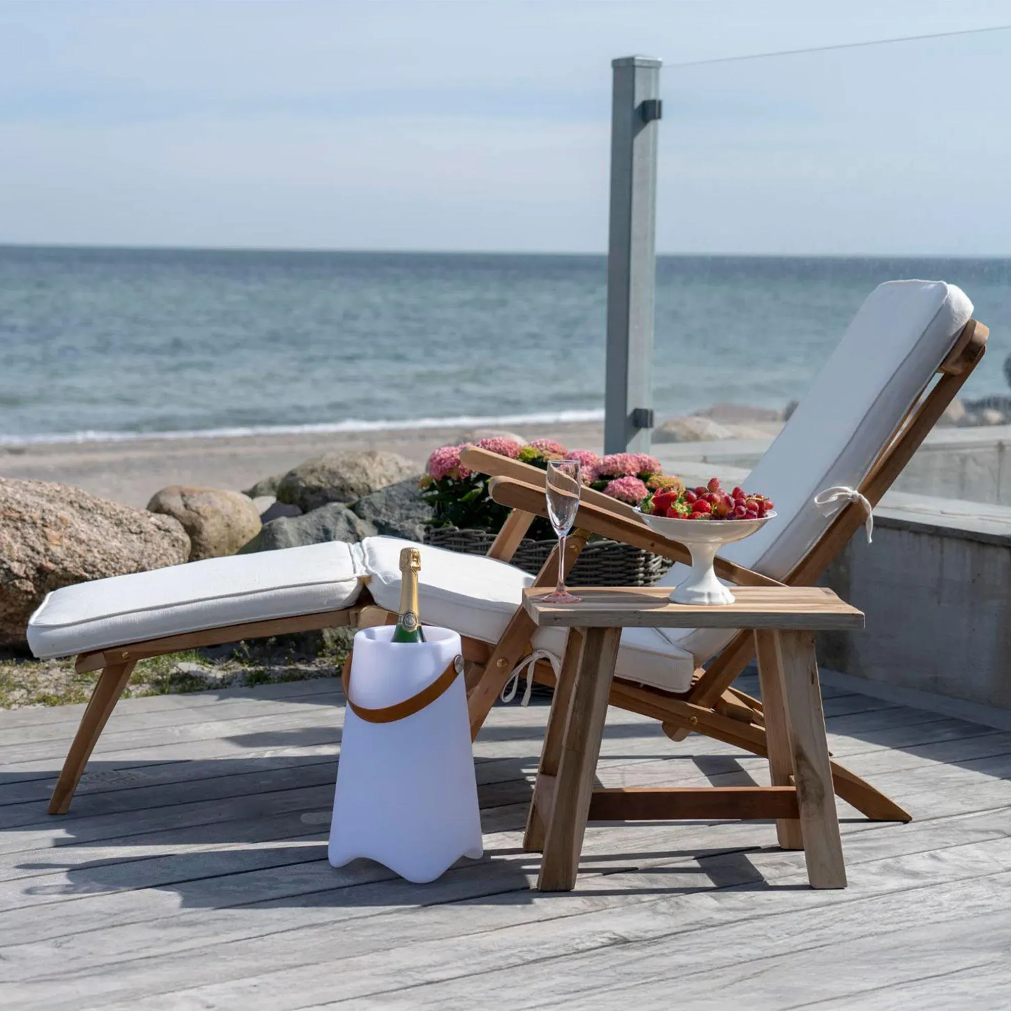 Barcelona Small Bench - Natural, Teak Wood