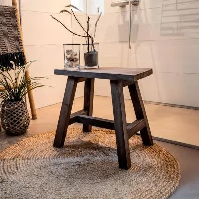 Barcelona Small Bench - Natural, Teak Wood