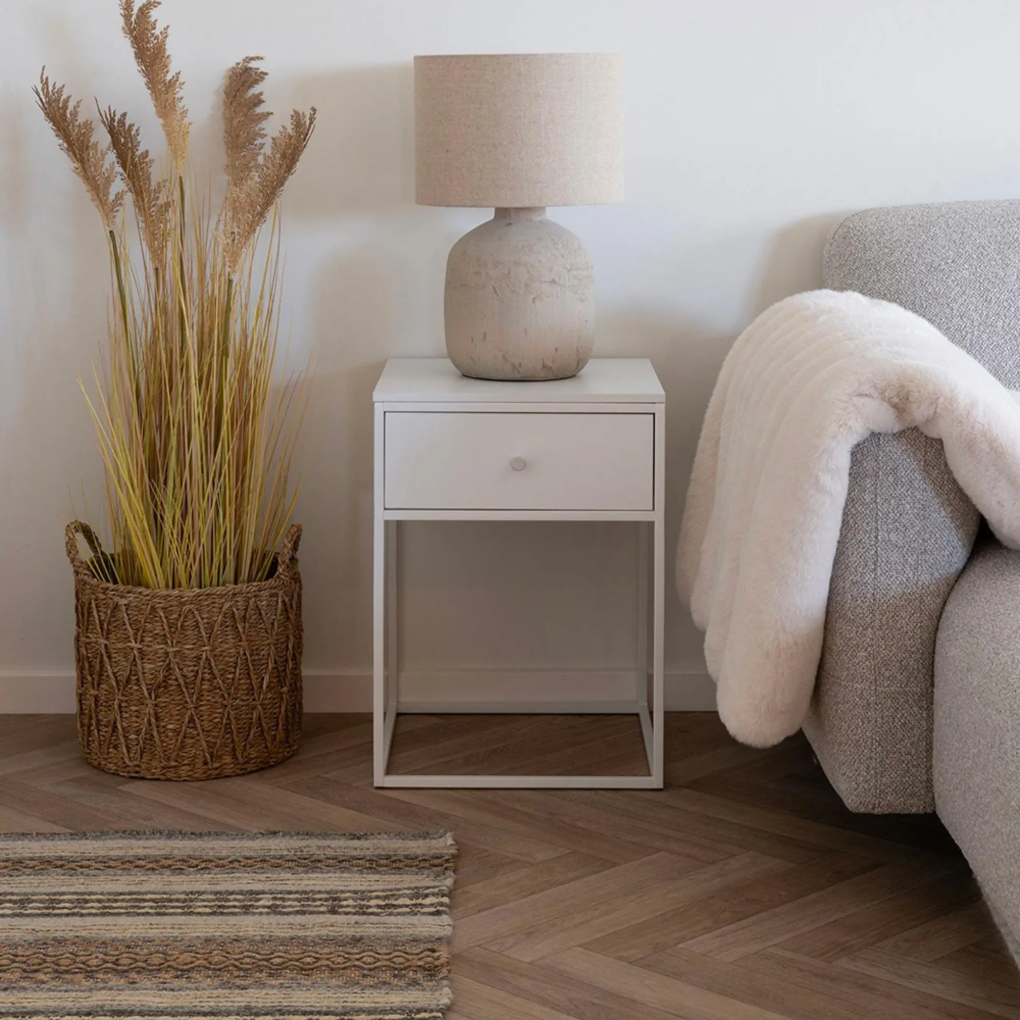 Bilby Table Lamp - Light Brown, Ceramic