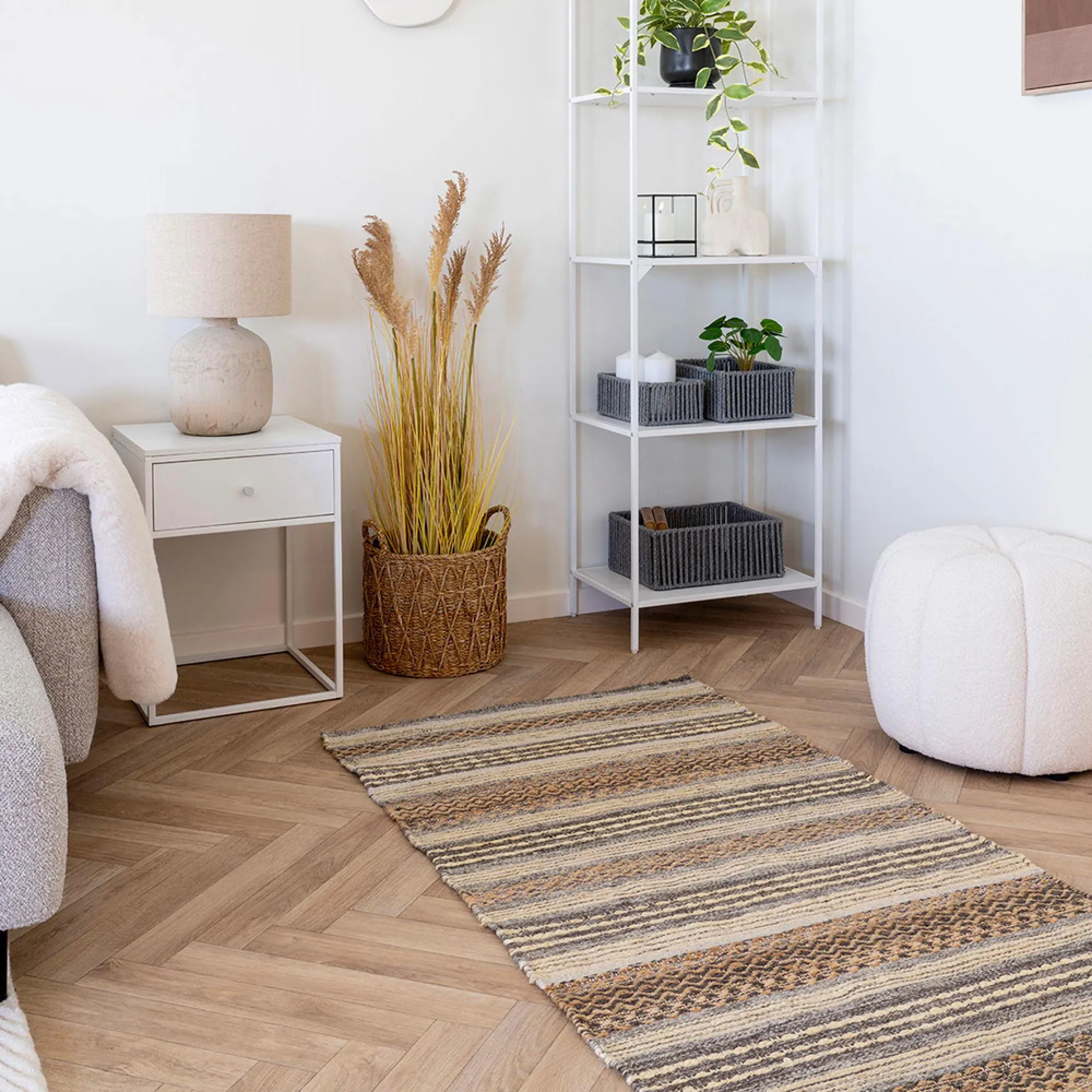 Bilby Table Lamp - Light Brown, Ceramic