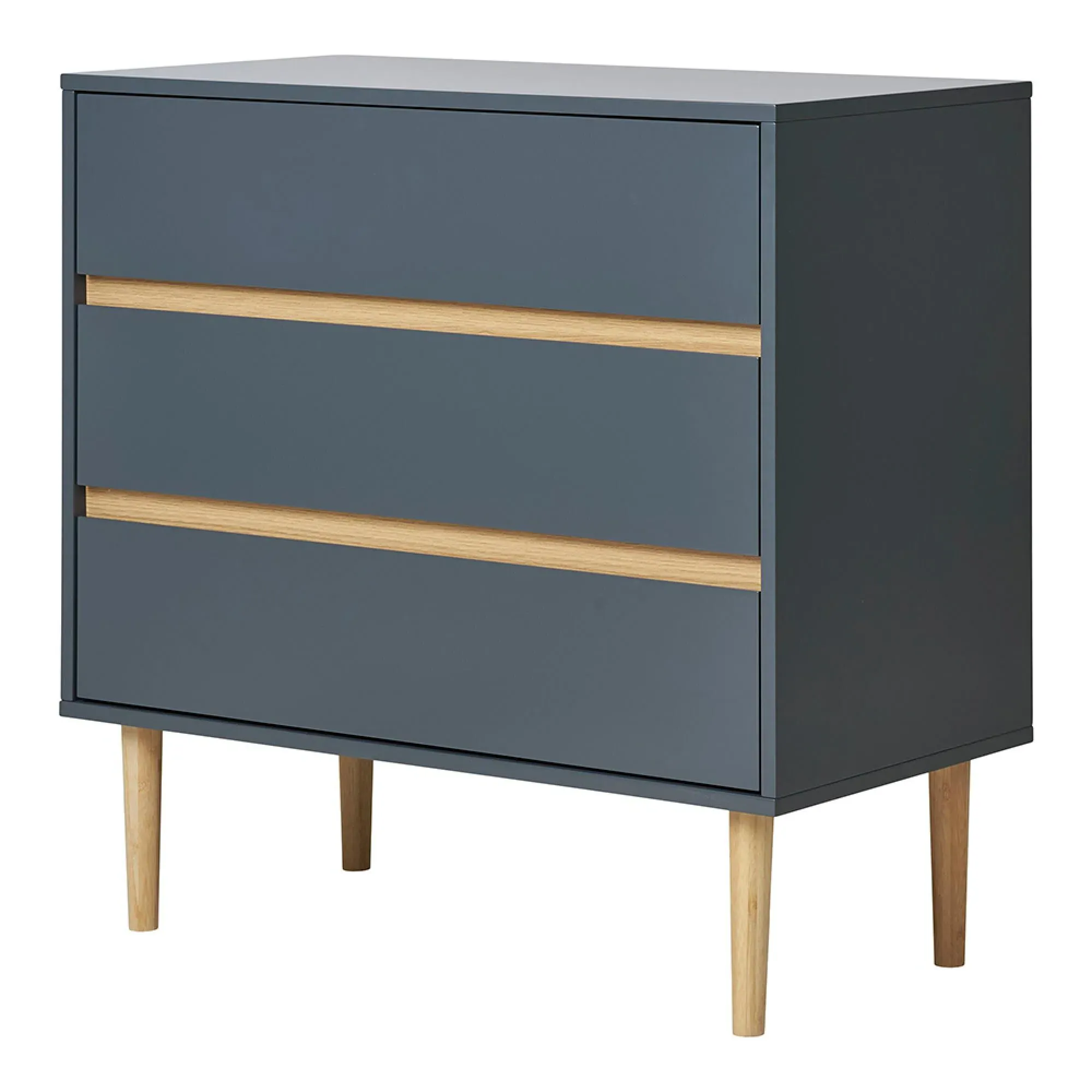 Bisley 3 Drawer Chest - Dark Grey