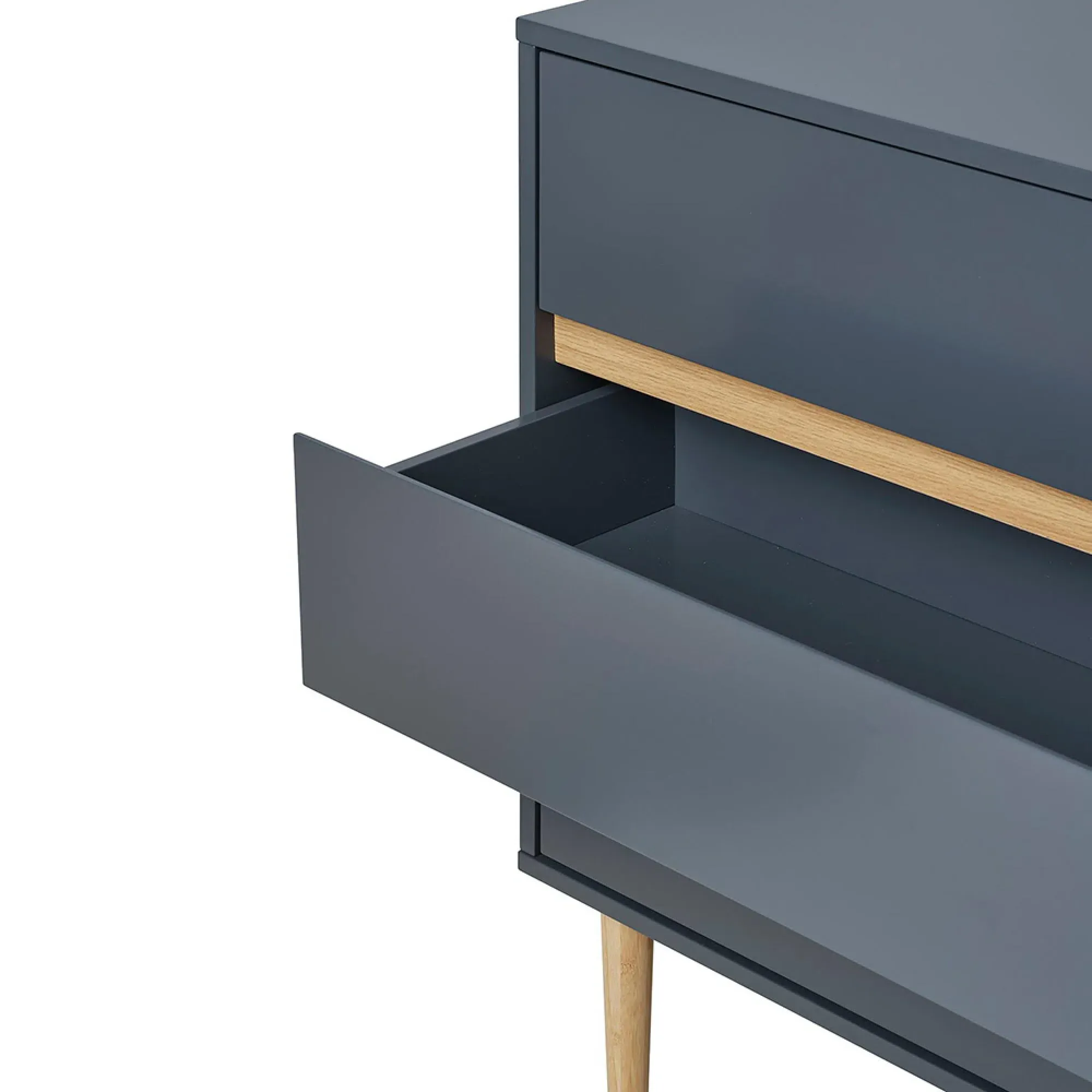 Bisley 3 Drawer Chest - Dark Grey