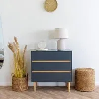 Bisley 3 Drawer Chest - Dark Grey