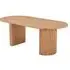Boavista 8-Seater Oval Dining Table - Natural Wood
