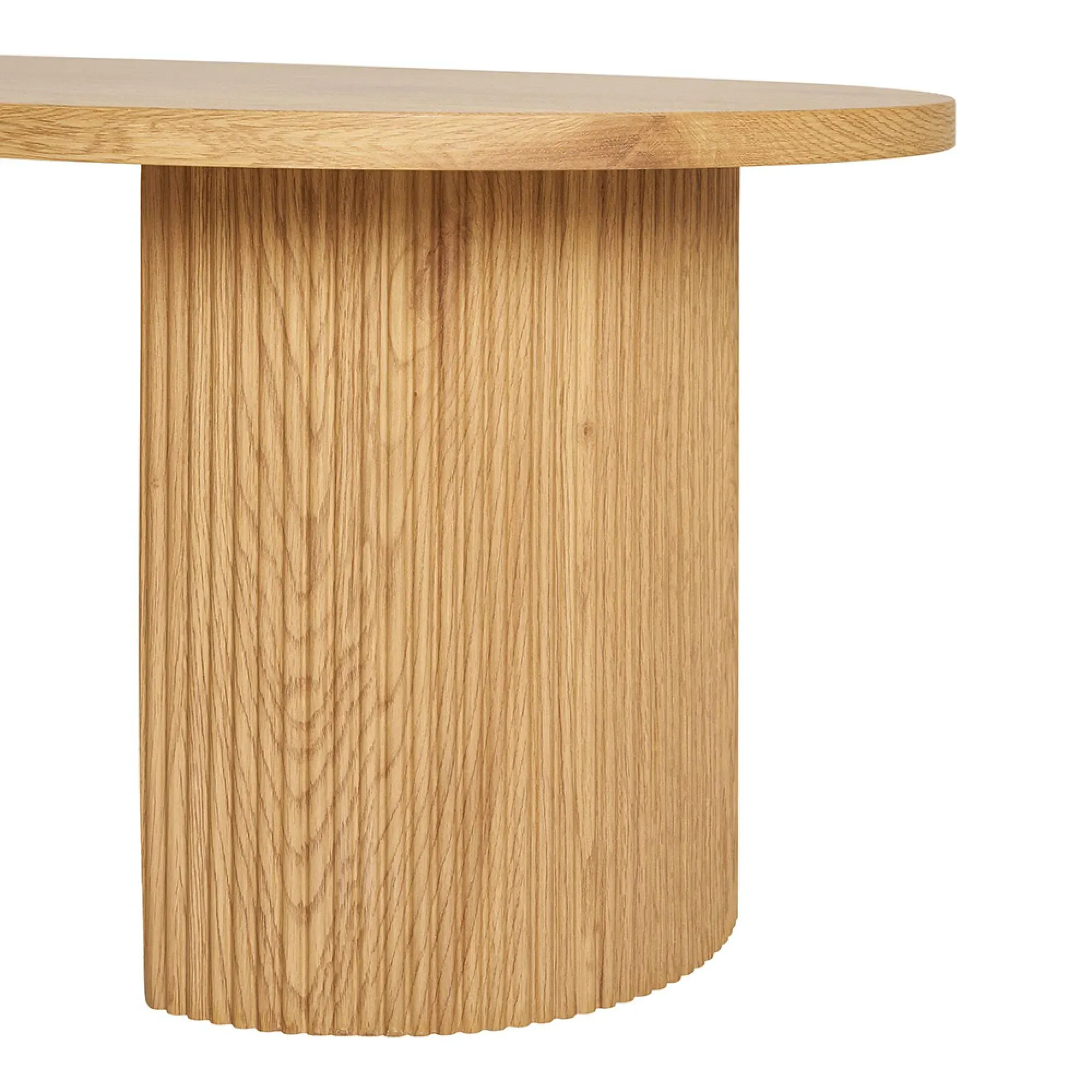 Boavista Oval Coffee Table - Natural Wood