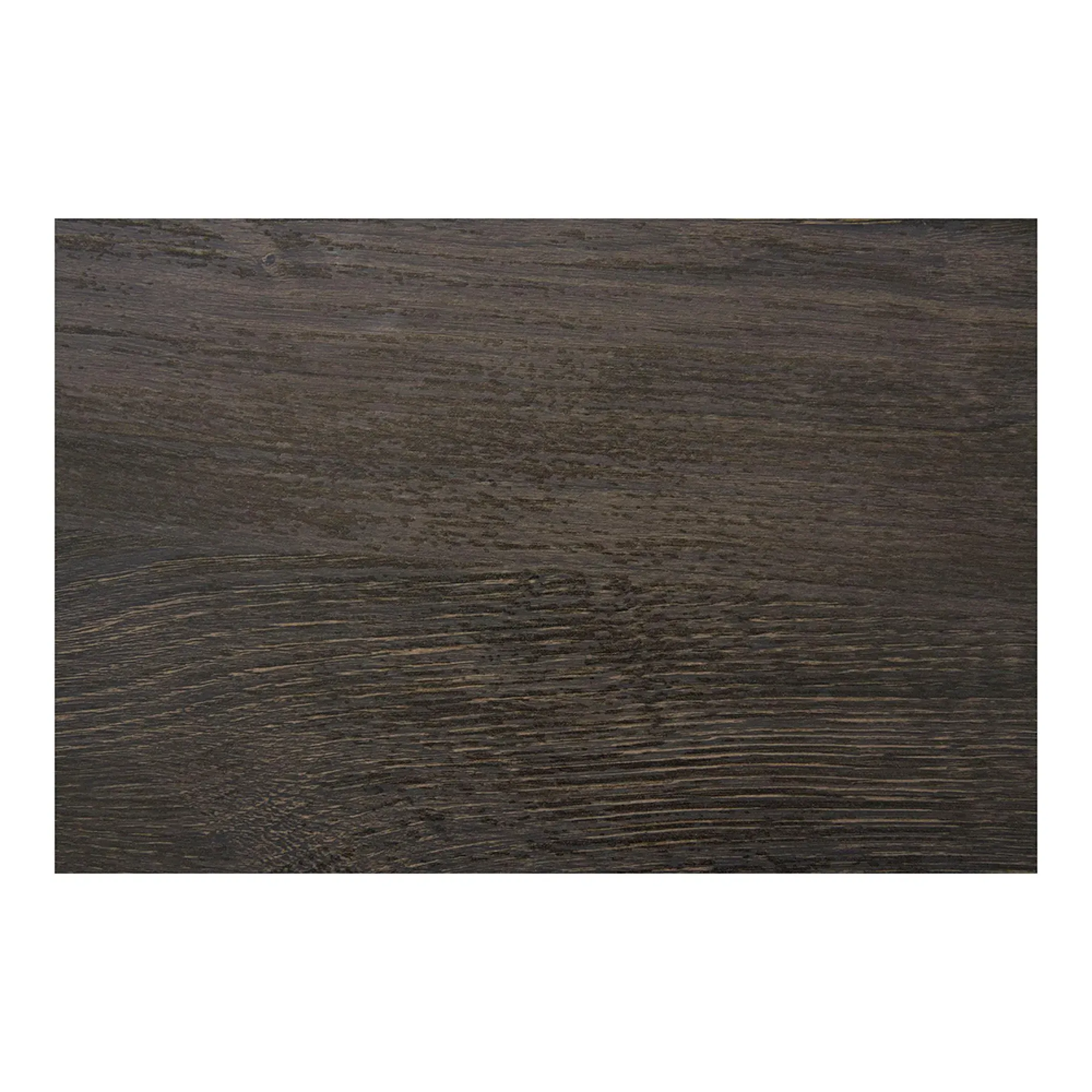 Boavista Round Fluted Side Table - Dark Brown Wood