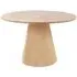 Bolton Round 4-Seater Dining Table - Natural, Wood