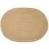 Bombay Oval Jute Rug - Natural