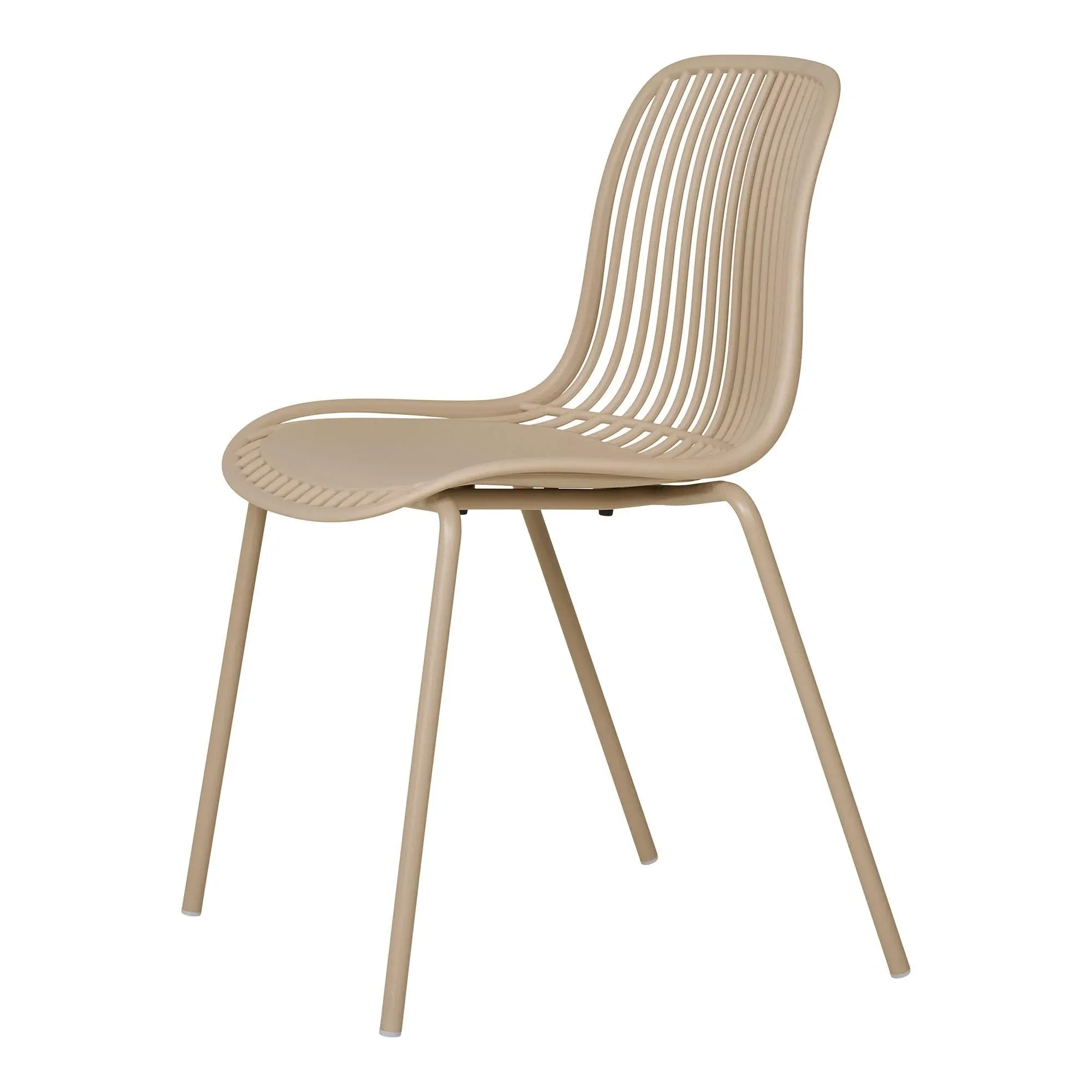 Branson Metal Dining Chair Set of 4 - Sand