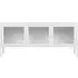 Brisbane 3 Door TV Unit - White, Metal