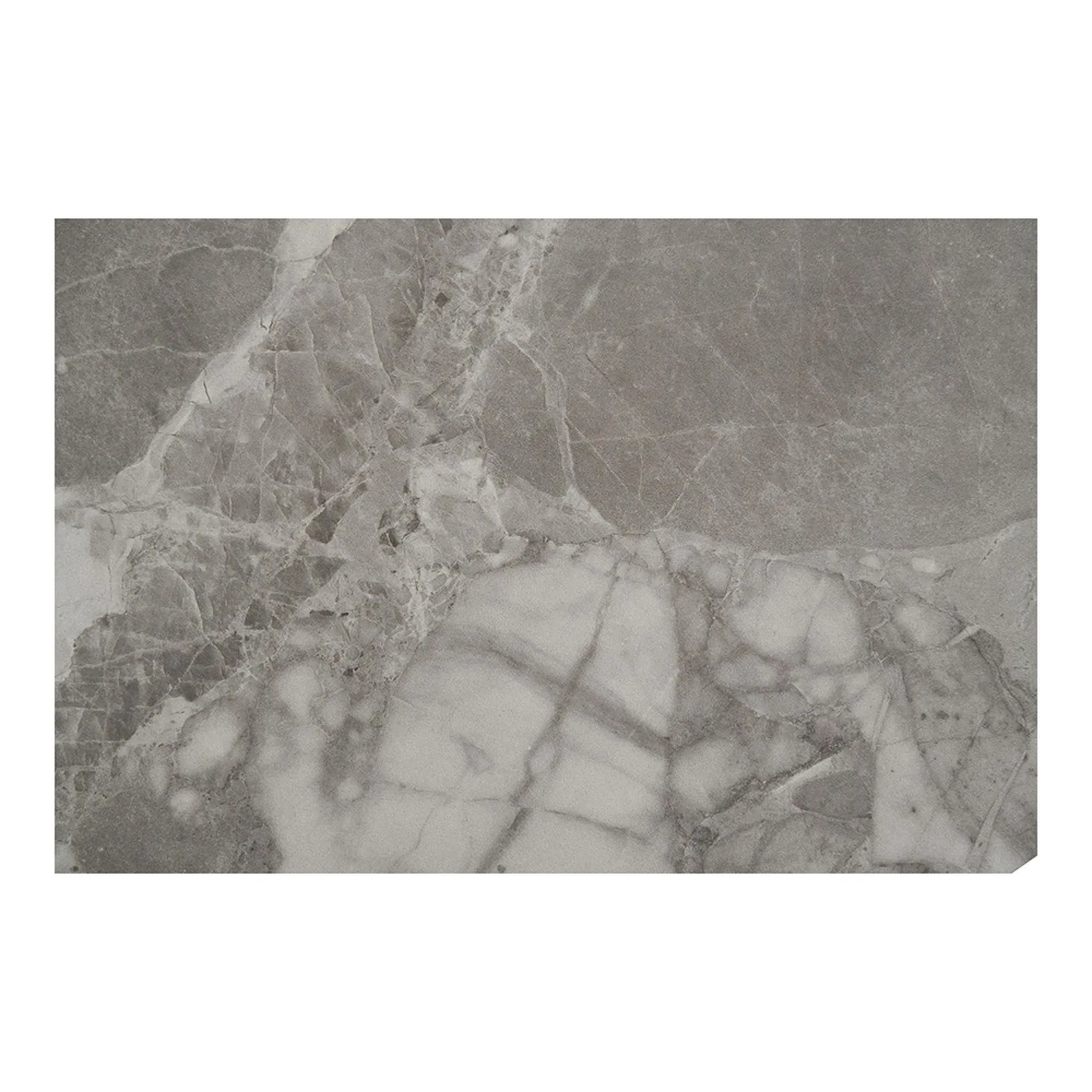 Brito Round Coffee Table - Grey, Marble Effect