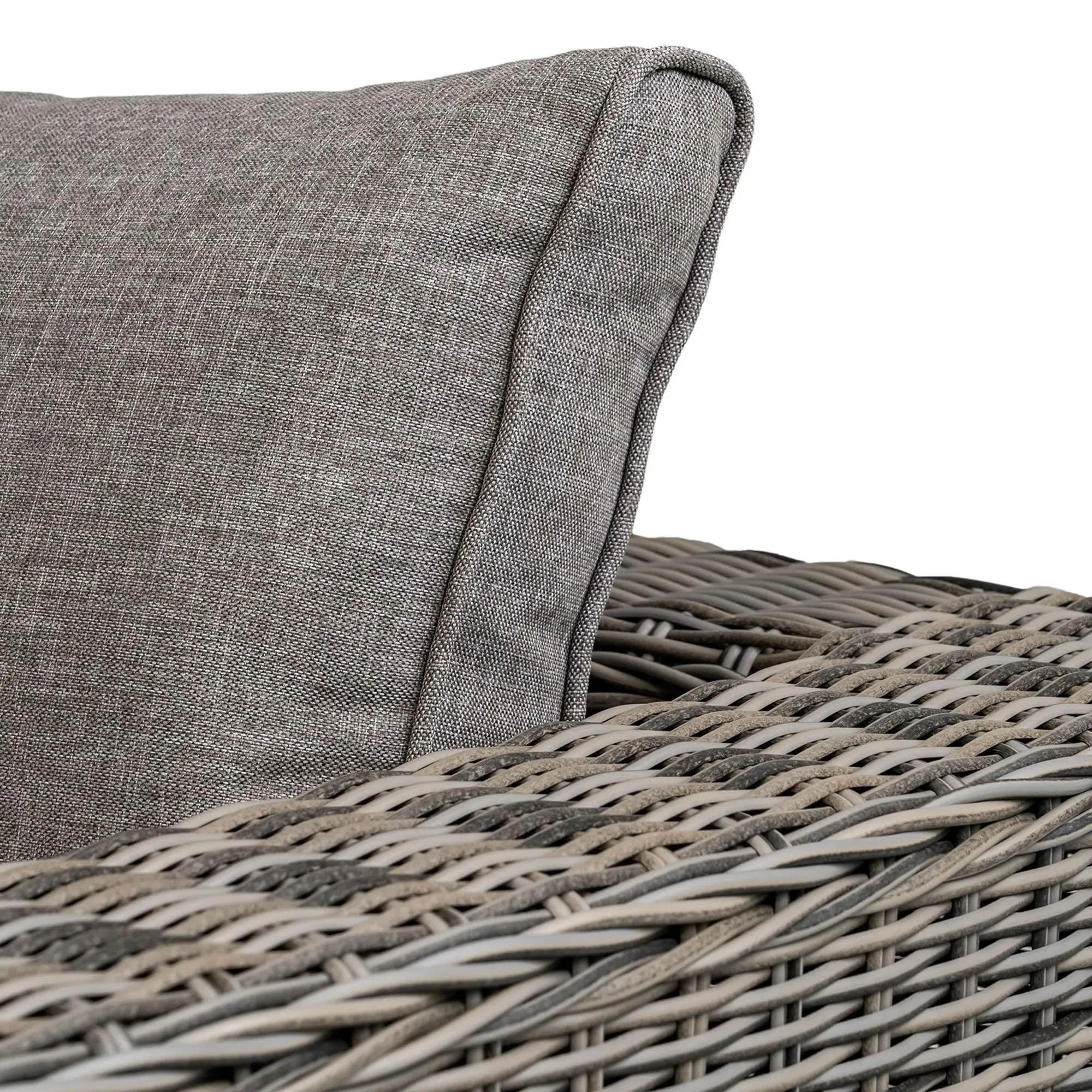 Calvi Lounge Set - Kubu, Fabric and Polyrattan
