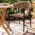 Canari Curved Dining Armchair - Natural, Rattan