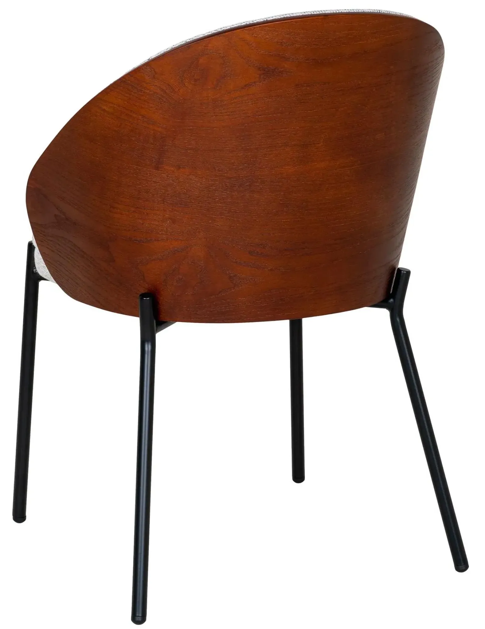 Canelas Fabric Dining Chair - Light Grey