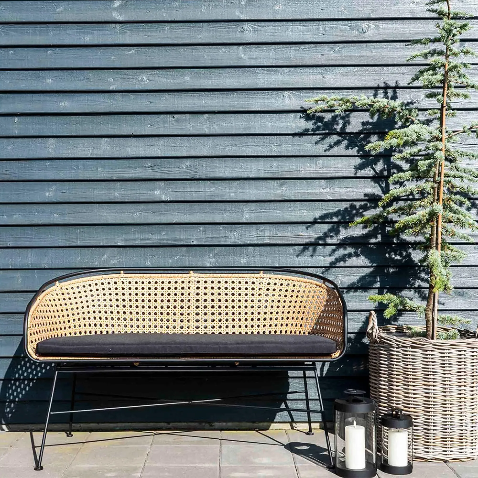 Caor Round Baskets Set of 4 - Natural, Kubu Rattan