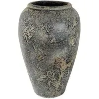 Capelo Medium Decoration Pot - Grey, Terracotta