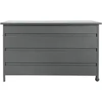 Cassis Small Cushion Box - Grey, Metal