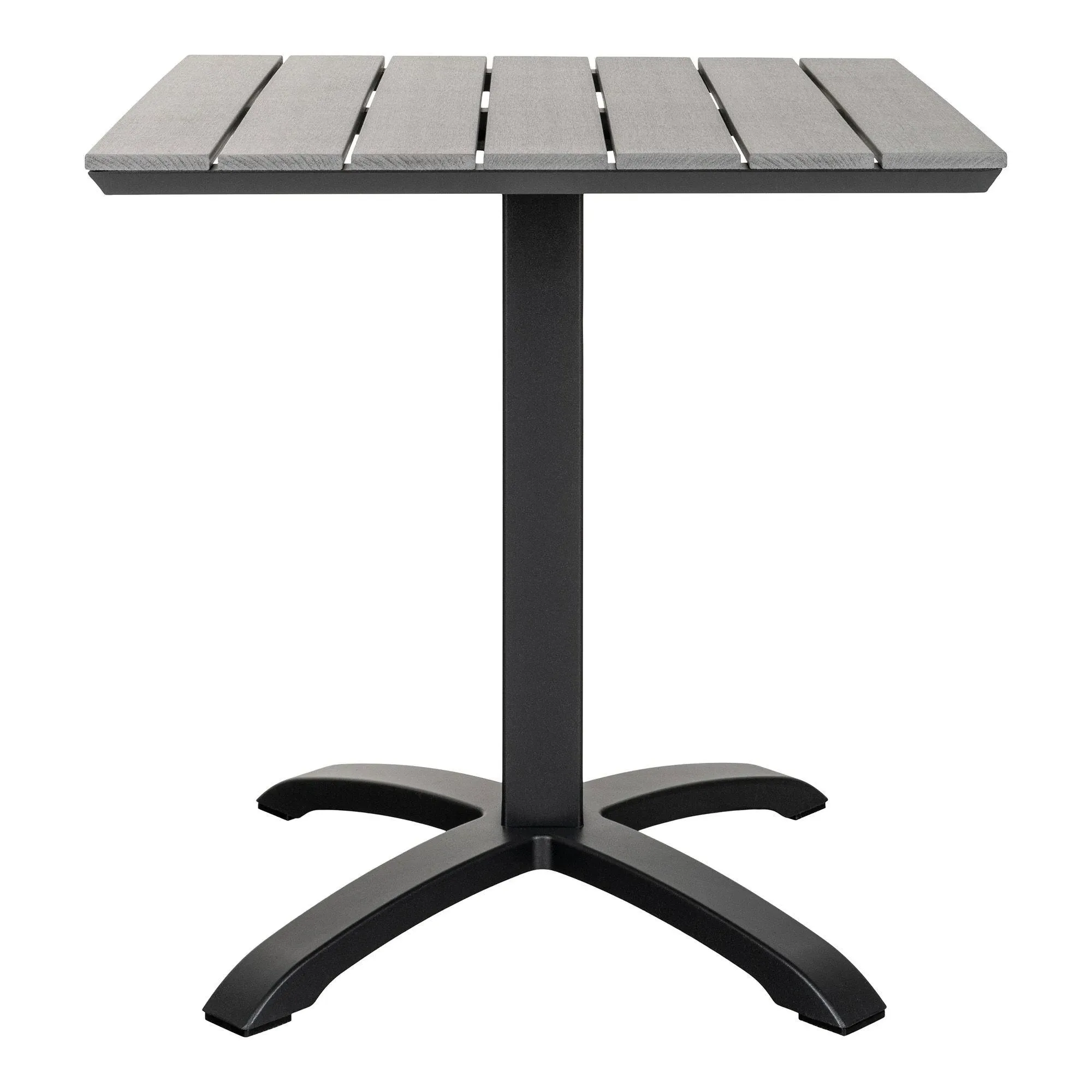 Chicago Square Bistro Table - Grey, Wood