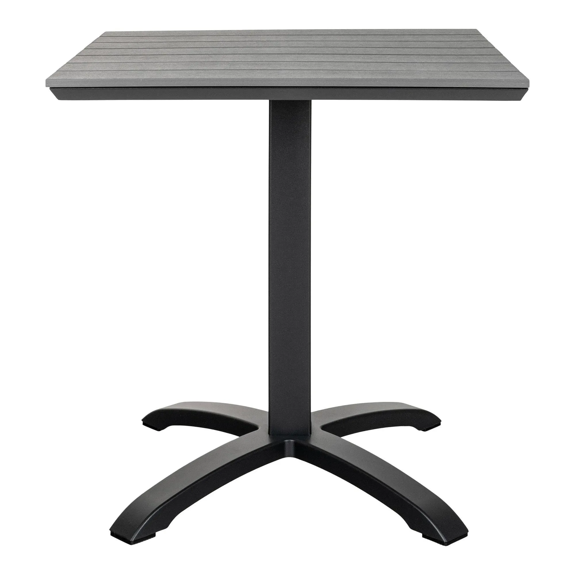 Chicago Square Bistro Table - Grey, Wood