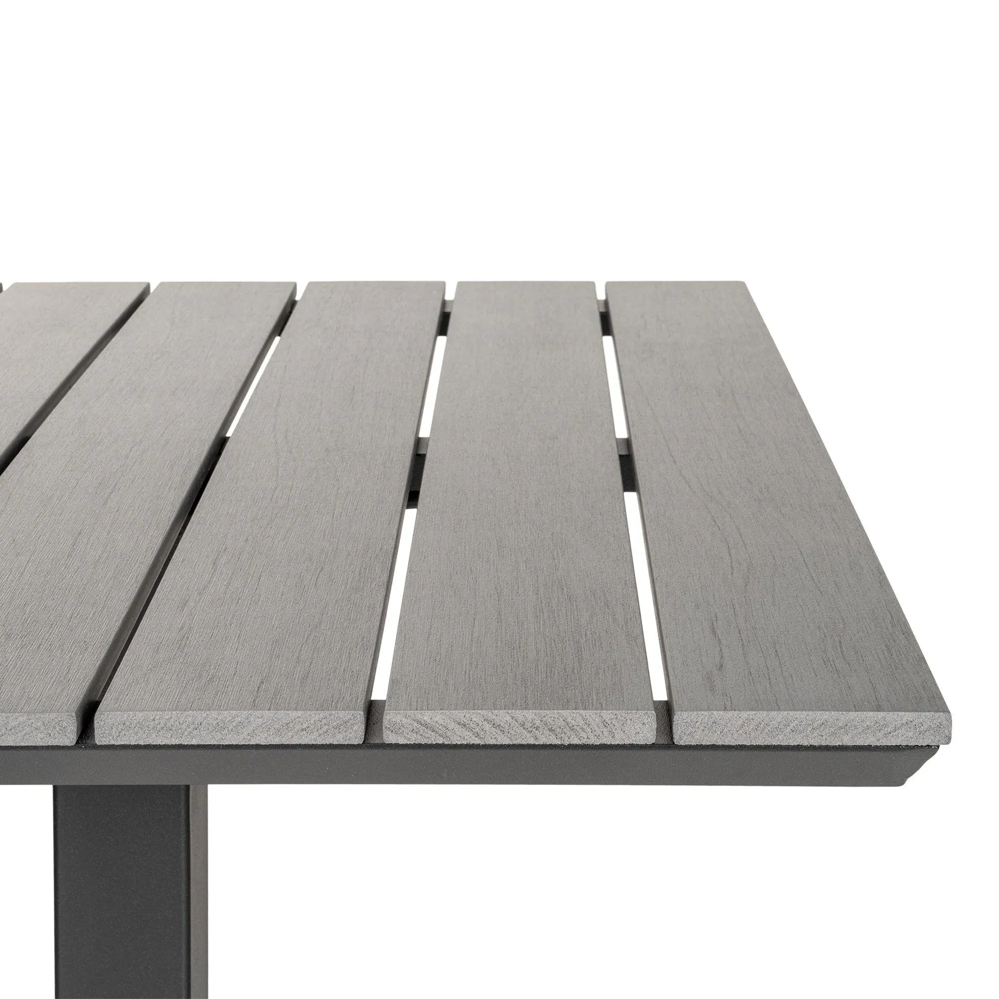 Chicago Square Bistro Table - Grey, Wood