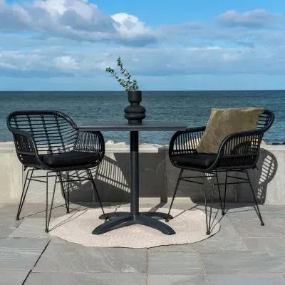 Chicago Square Bistro Table - Grey, Wood image