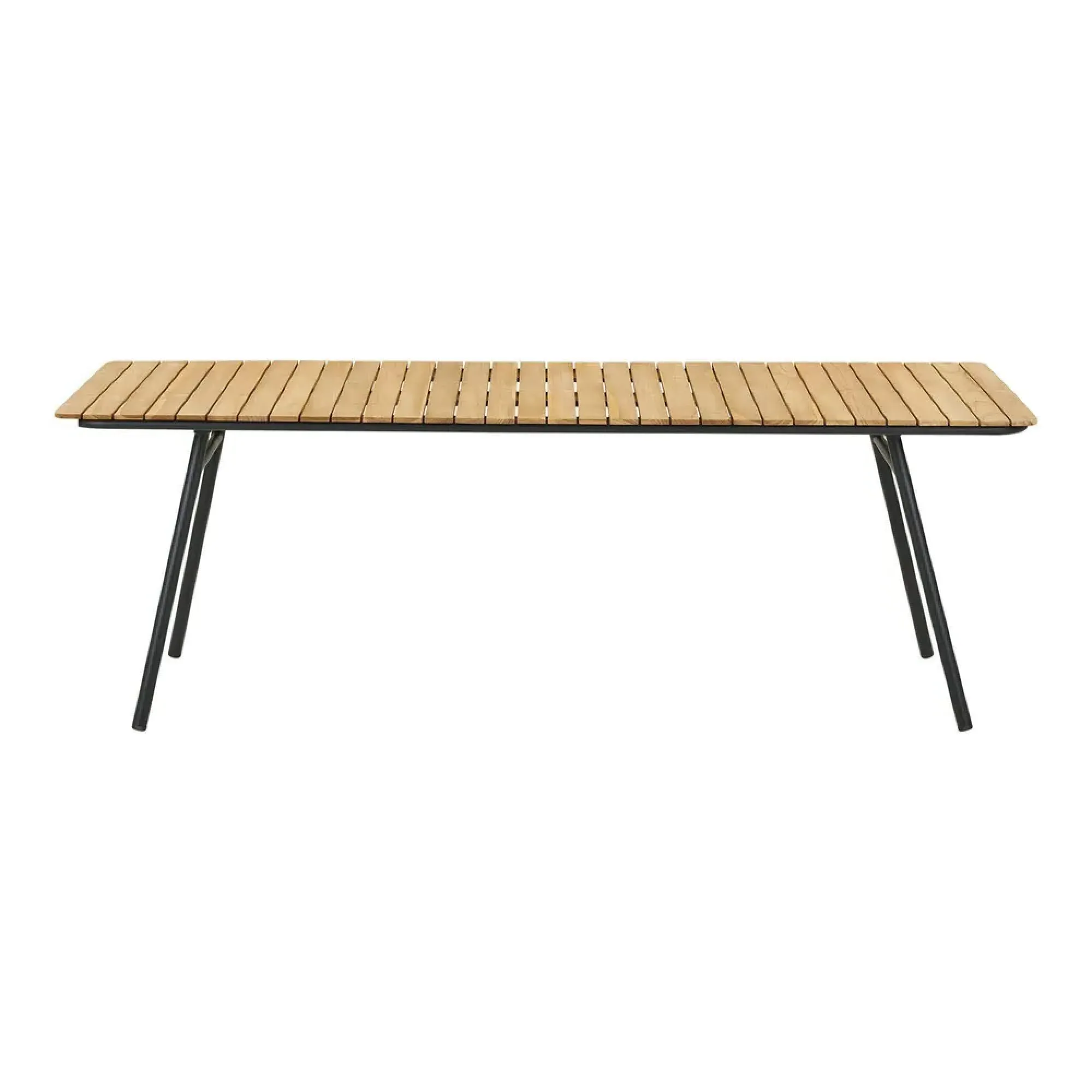 Cleveland 10 Seater Garden Dining Table - Natural, Teak Wood
