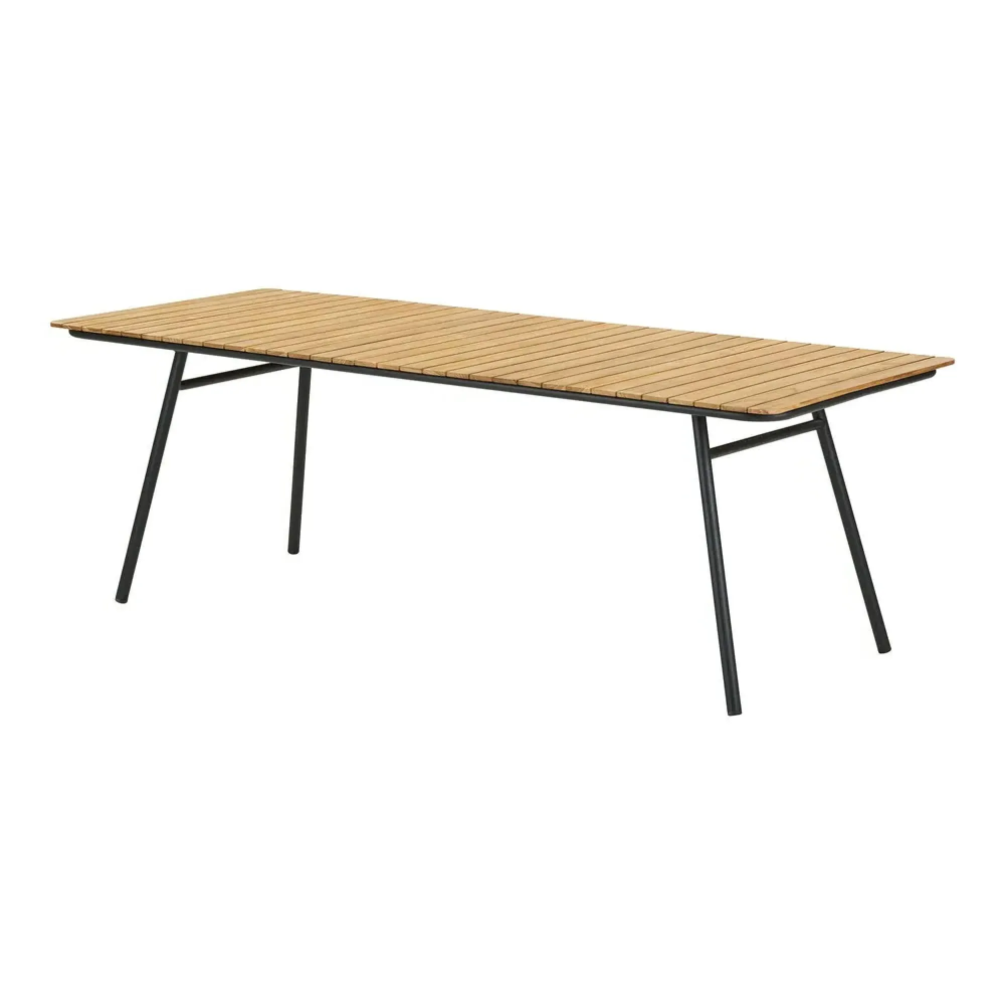 Cleveland 10 Seater Garden Dining Table - Natural, Teak Wood