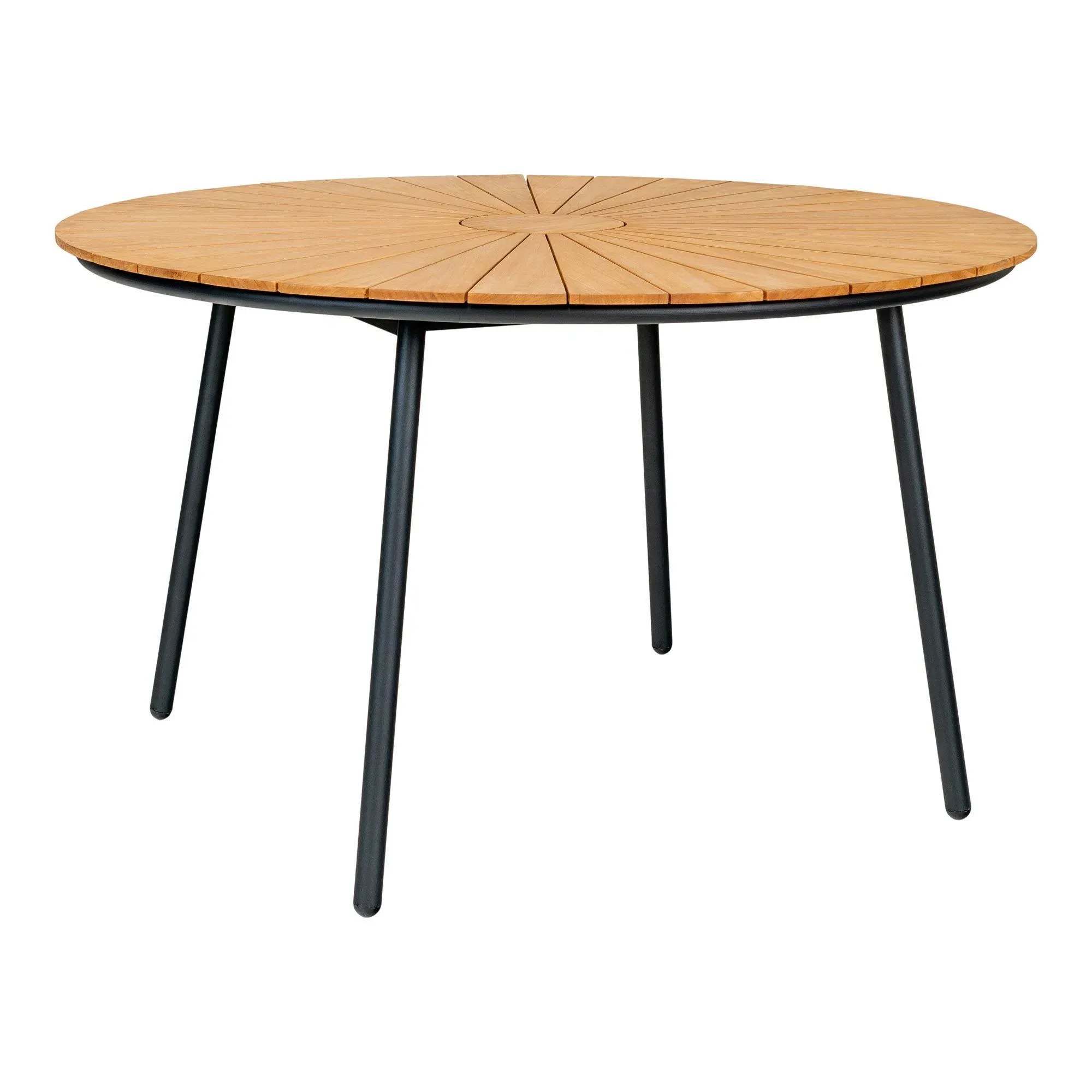 Cleveland Teak Round Garden Dining Table - Natural