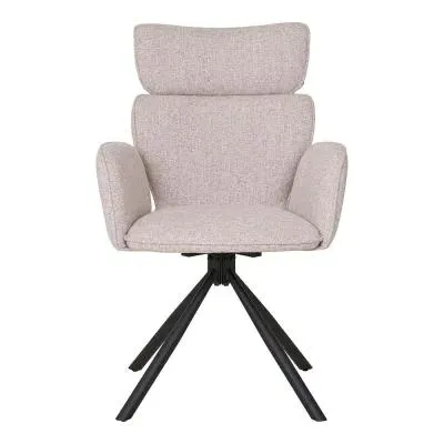 Cordoba Swivel Dining Chair - Sand