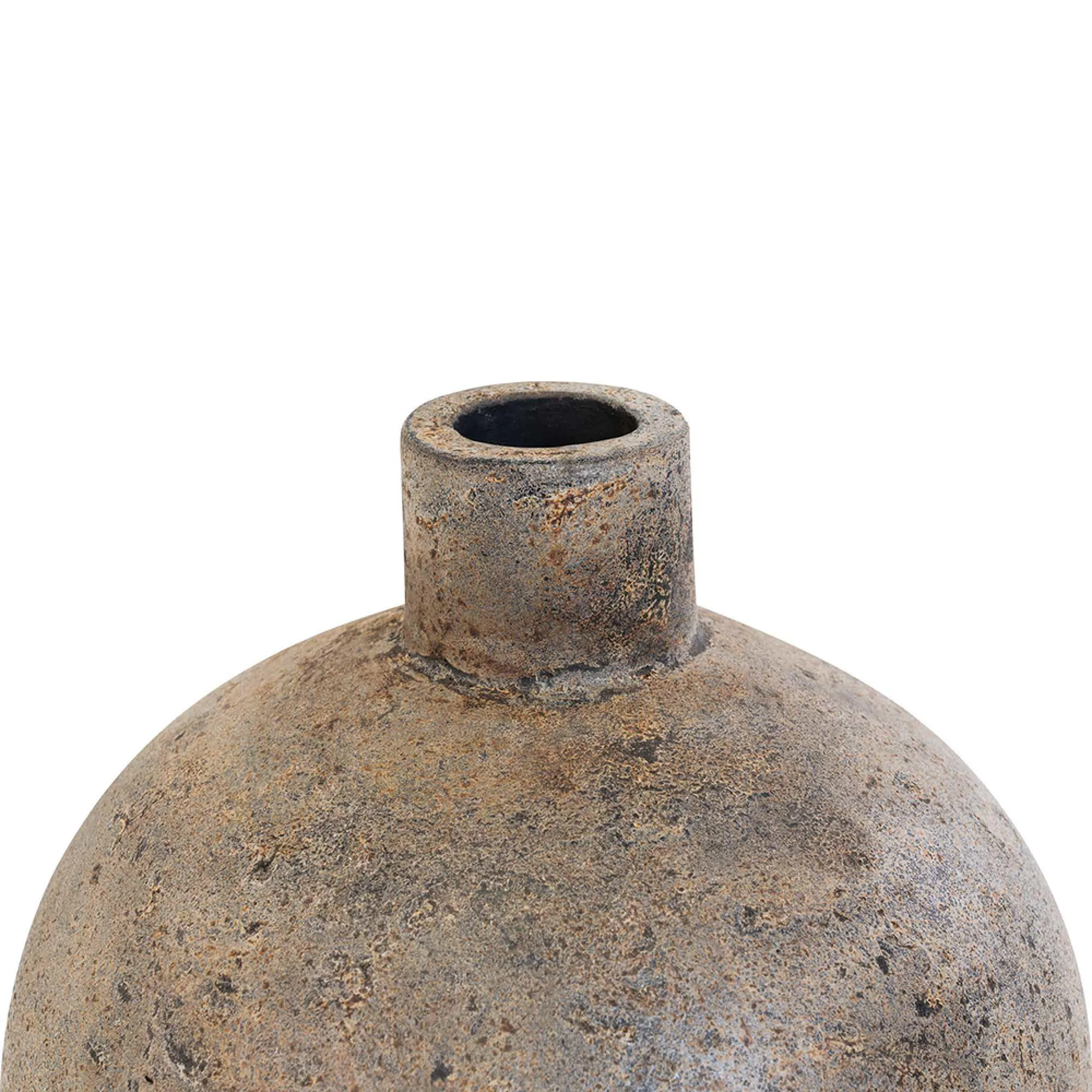 Corvo Decoration Pot - Brown, Terracotta