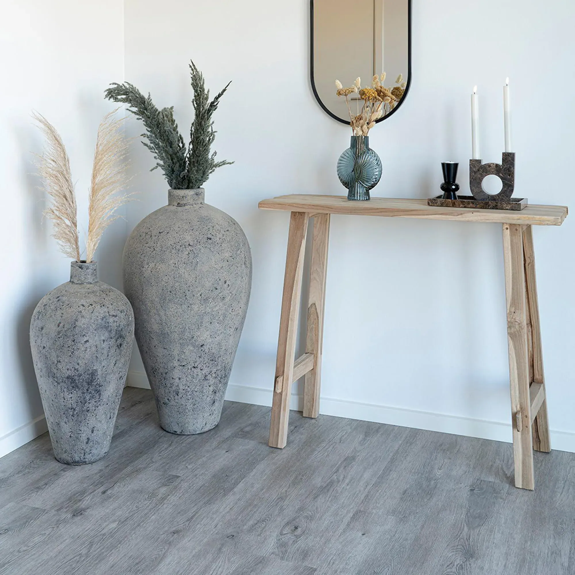 Corvo Decoration Pot - Brown, Terracotta